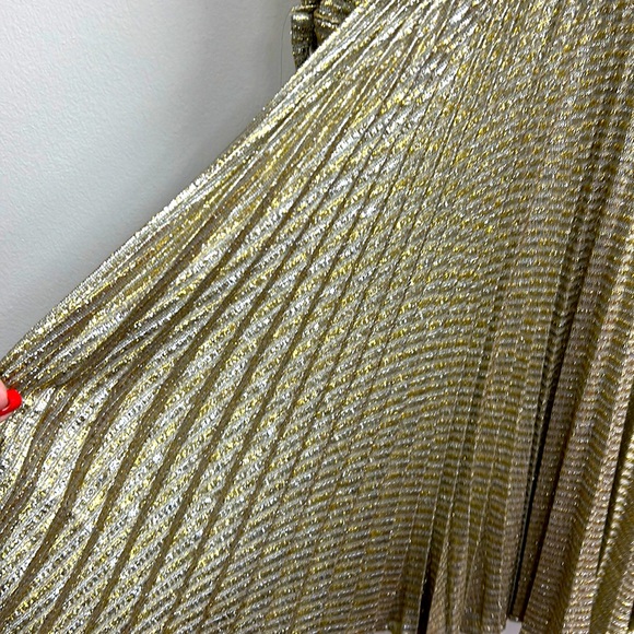 Susan Thomas Gold Metallic Dress - Picture 5 of 12